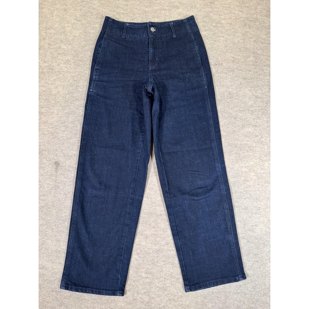 Banana Republic Jeans Womens 2 Rinse High Rise Straight Weekend Stretch Denim